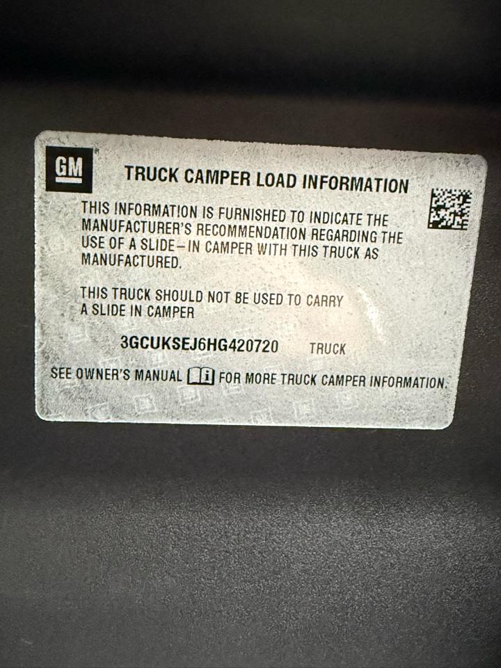 Chevrolet Silverado 1500 LTZ Crew Cab 4WD 2017