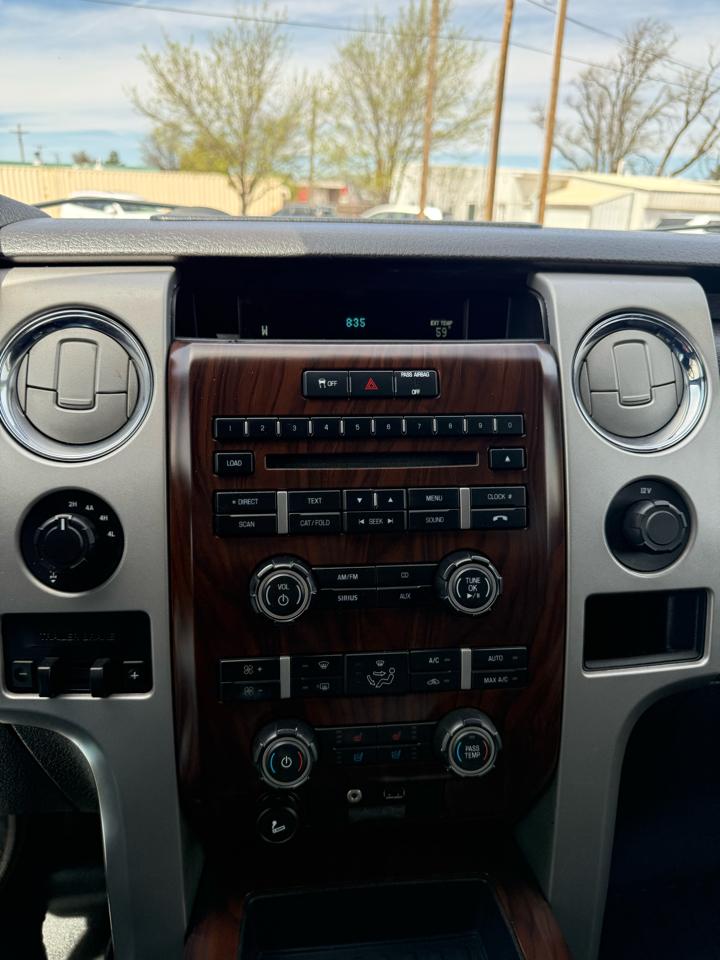 Ford F-150 Lariat SuperCrew 6.5-ft Box 4WD 2012