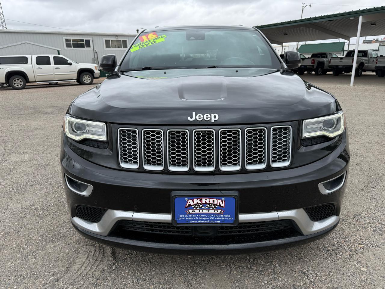 Jeep Grand Cherokee Summit 4WD 2016