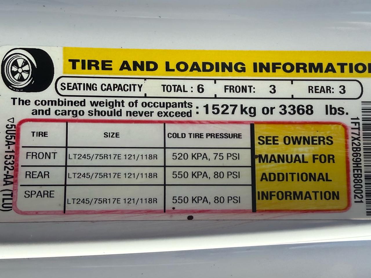 Ford F-250 SD XL SuperCab Long Bed 4WD 2017