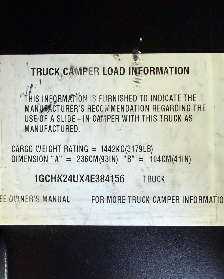 Chevrolet Silverado 2500HD Work Truck Long Bed 4WD 2004