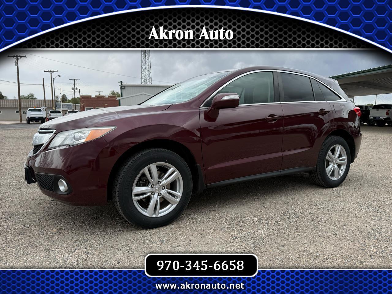 Acura RDX 6-Spd AT AWD w/ Technology Package 2014