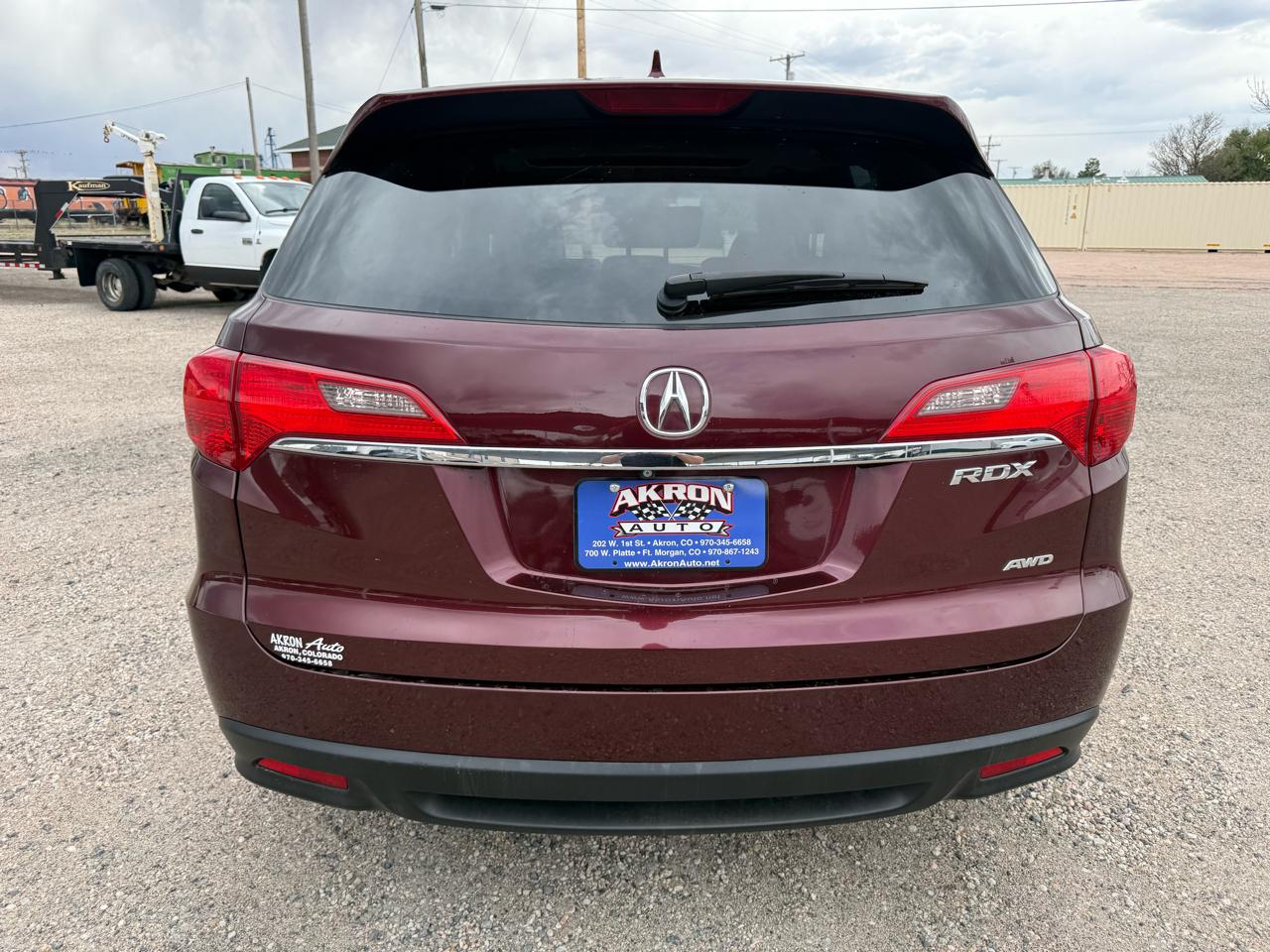 Acura RDX 6-Spd AT AWD w/ Technology Package 2014