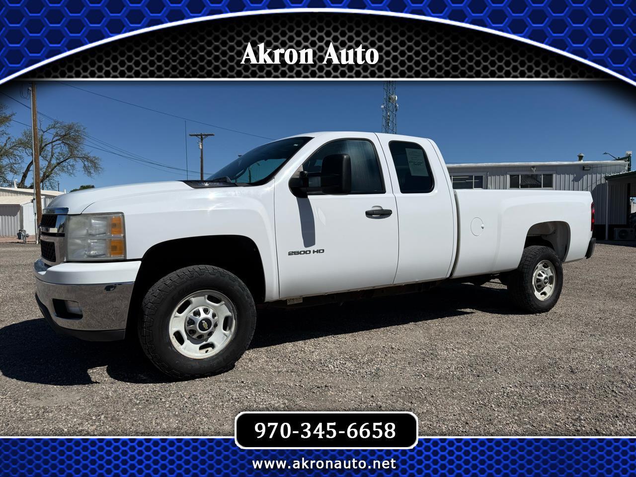 Chevrolet Silverado 2500HD Work Truck Ext. Cab 4WD 2012