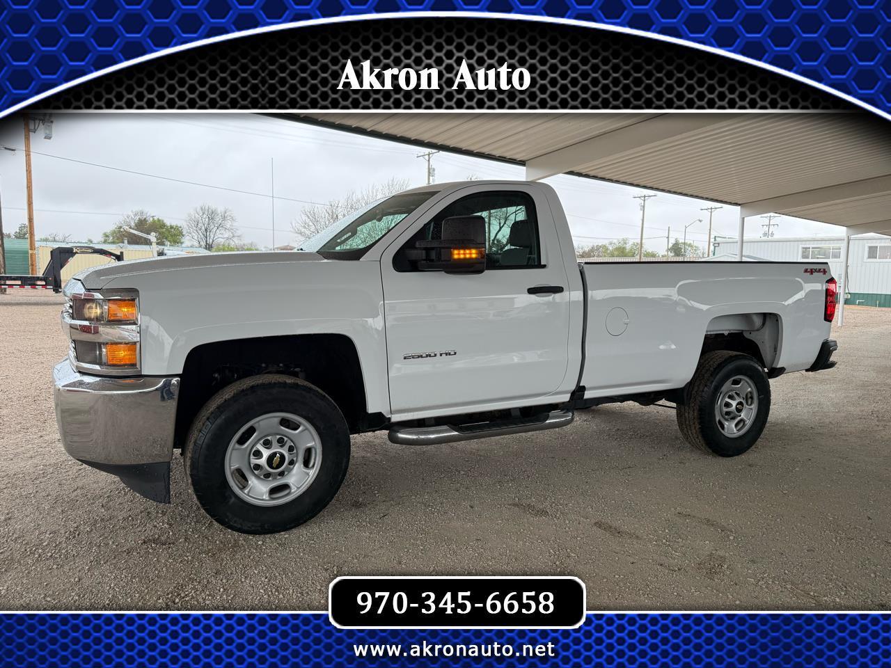 Chevrolet Silverado 2500HD Work Truck 4WD 2017