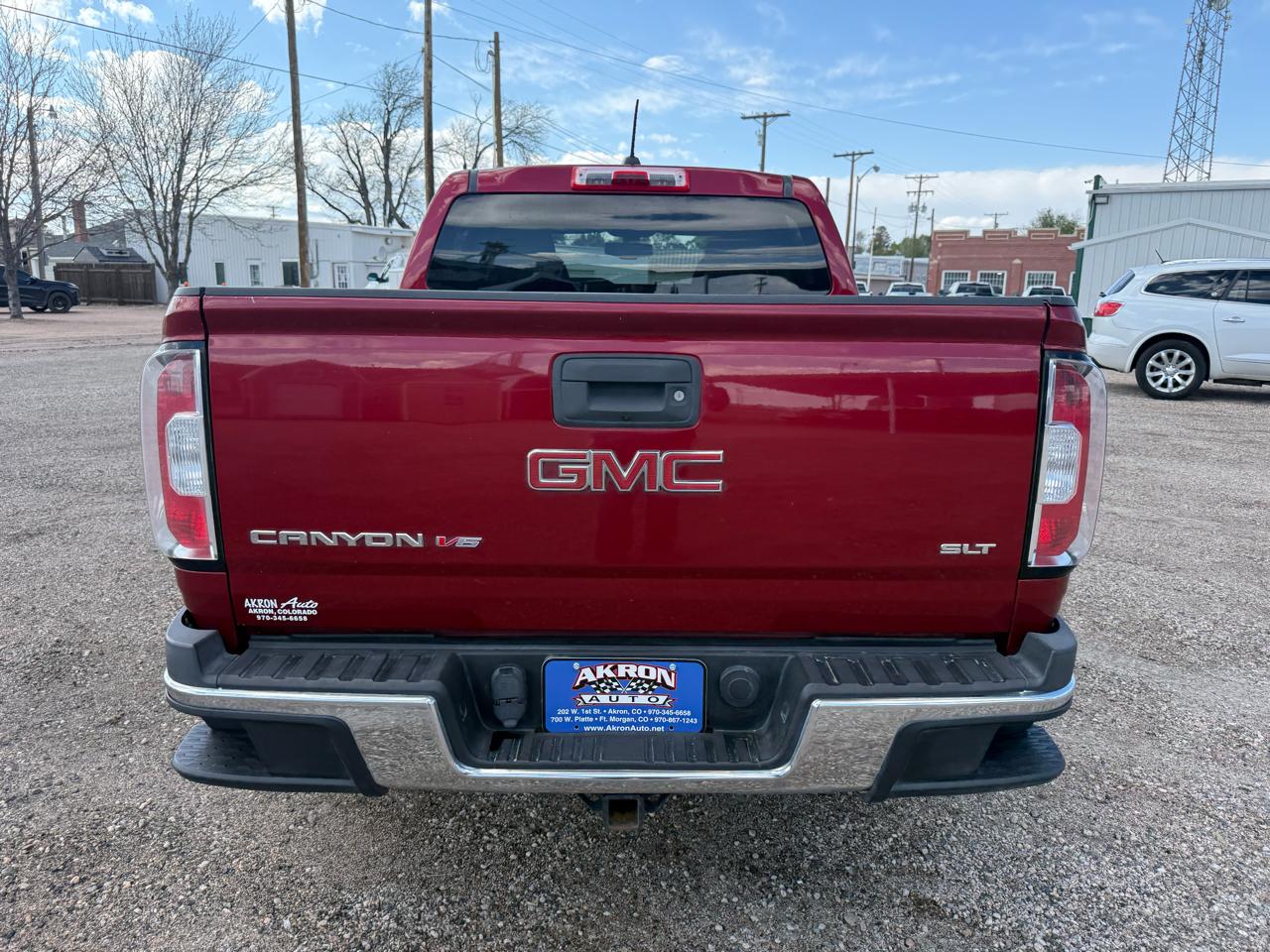 GMC Canyon SLT Crew Cab 4WD Short Box 2017