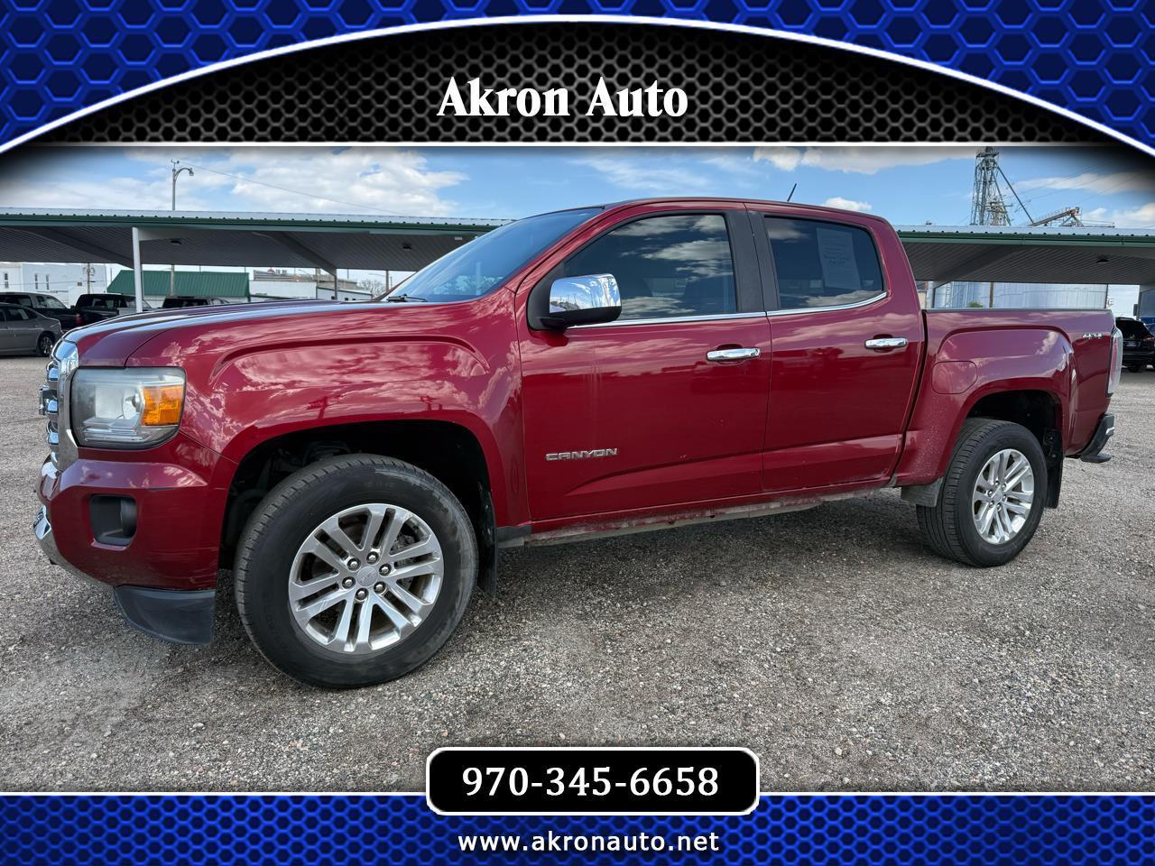 GMC Canyon SLT Crew Cab 4WD Short Box 2017
