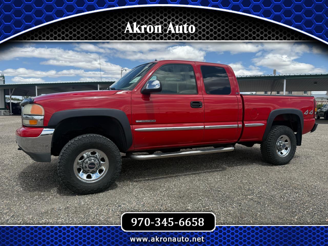 2002 GMC Sierra 2500HD SL Ext. Cab SB 4WD