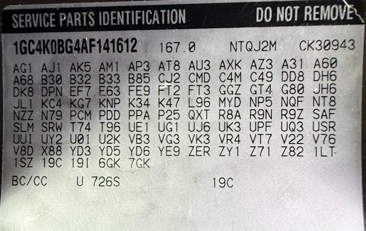 Chevrolet Silverado 3500HD LT1 Crew Cab 4WD 2010