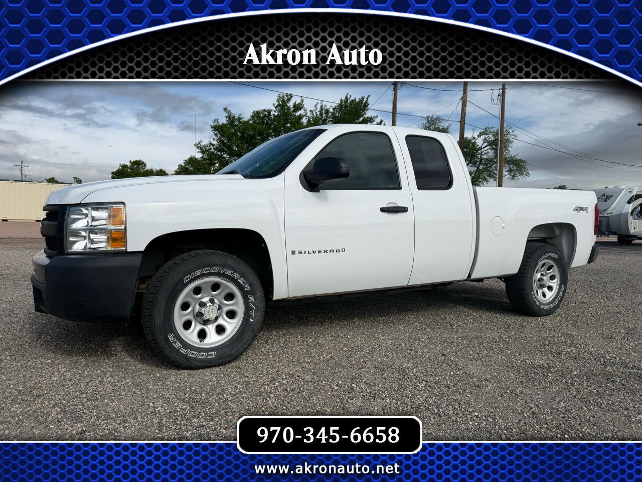 Chevrolet Silverado 1500 Work Truck Ext. Cab Short Bed 4WD 2009