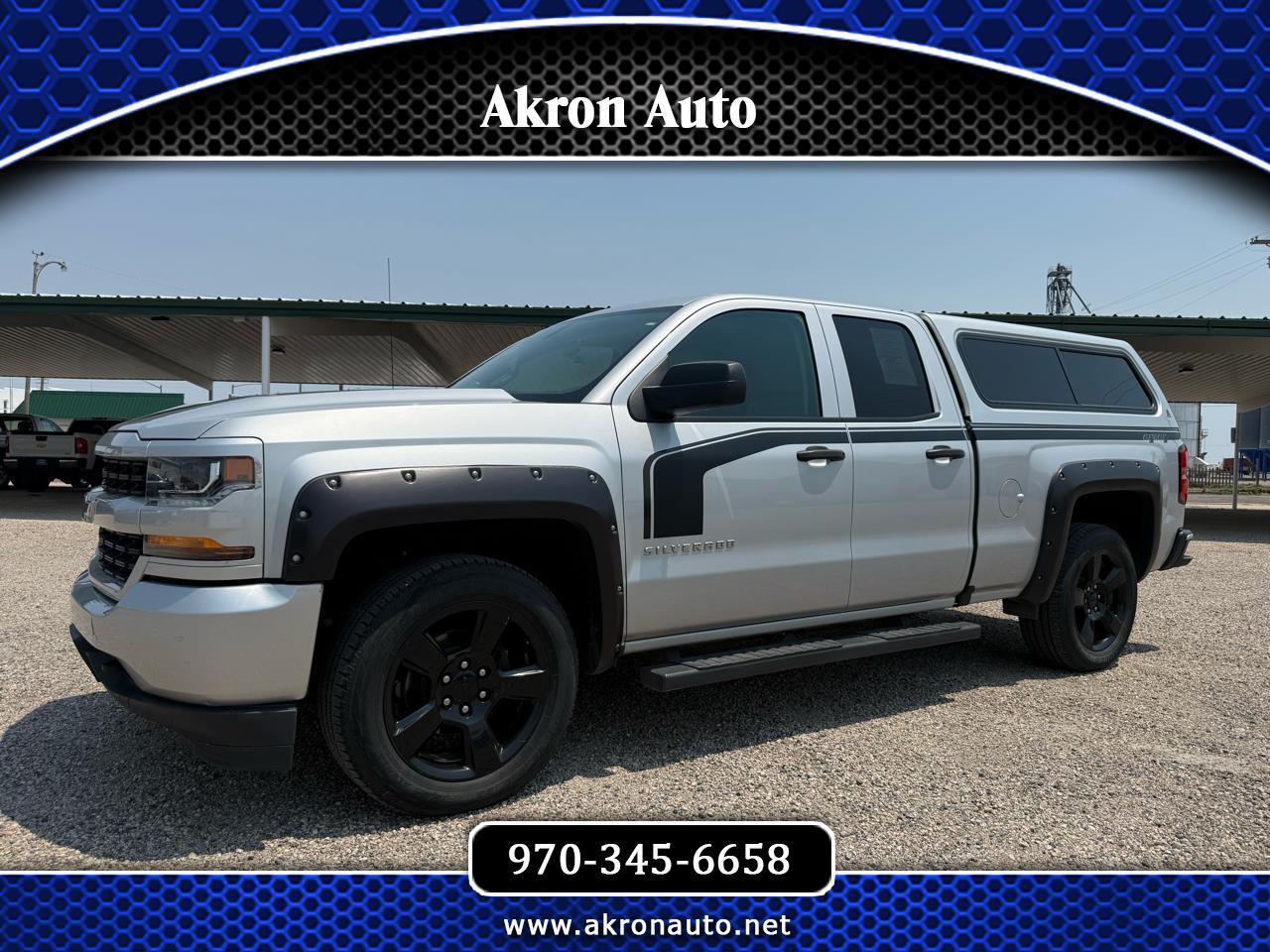 Chevrolet Silverado 1500 Custom Double Cab 4WD 2017