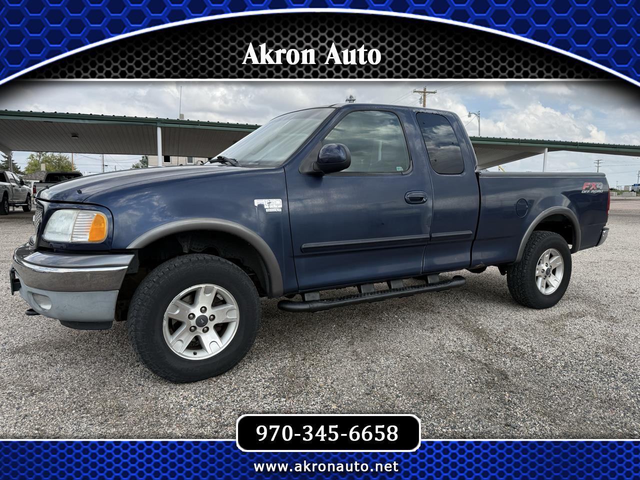 Ford F-150 XLT SuperCab Long Bed 4WD 2002