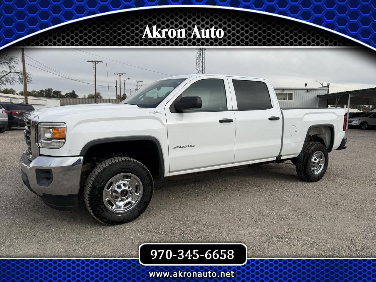 GMC Sierra 2500HD Crew Cab Short Bed 4WD 2017