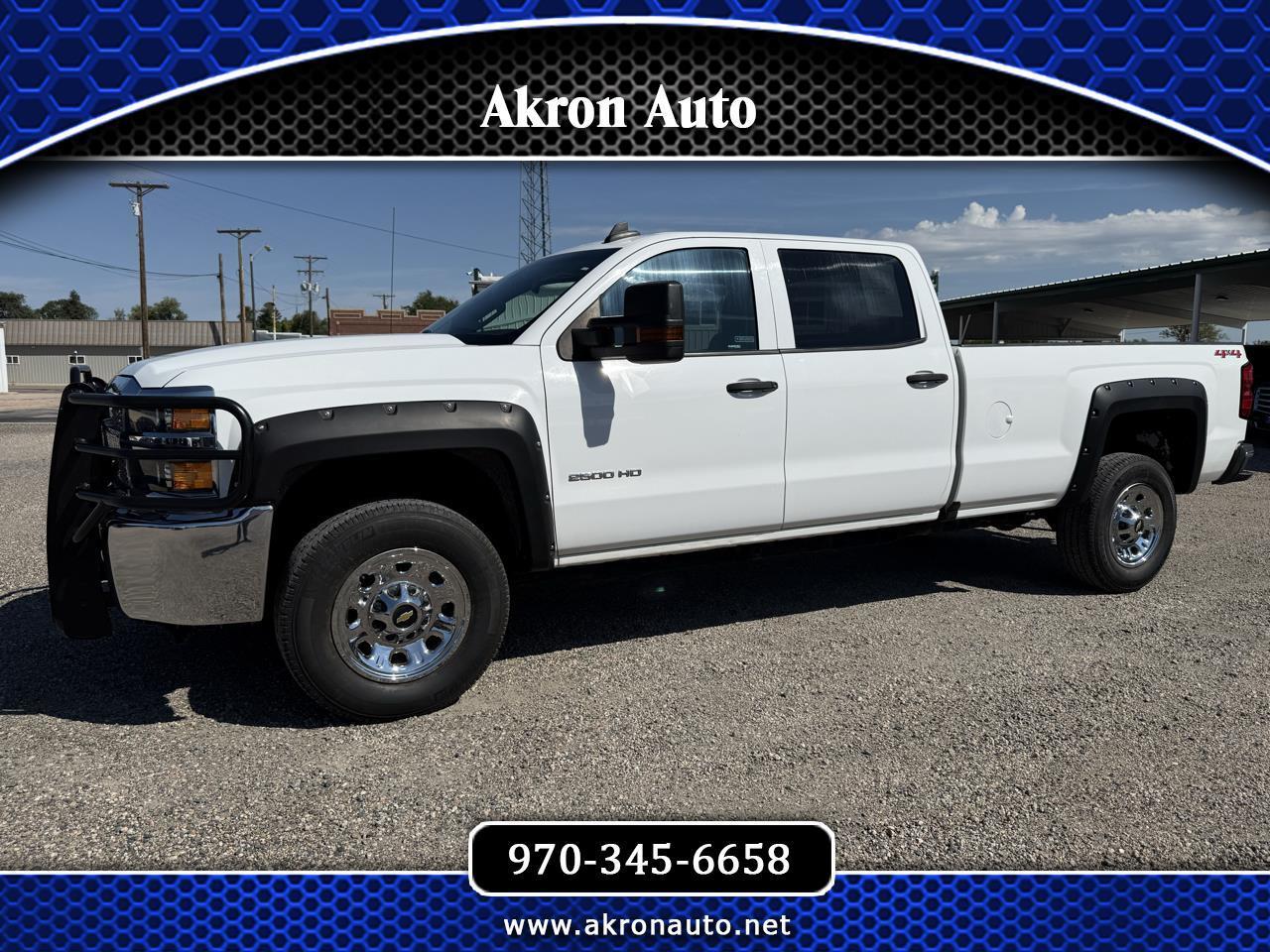 Chevrolet Silverado 2500HD Work Truck Crew Cab Long Box 4WD 2019