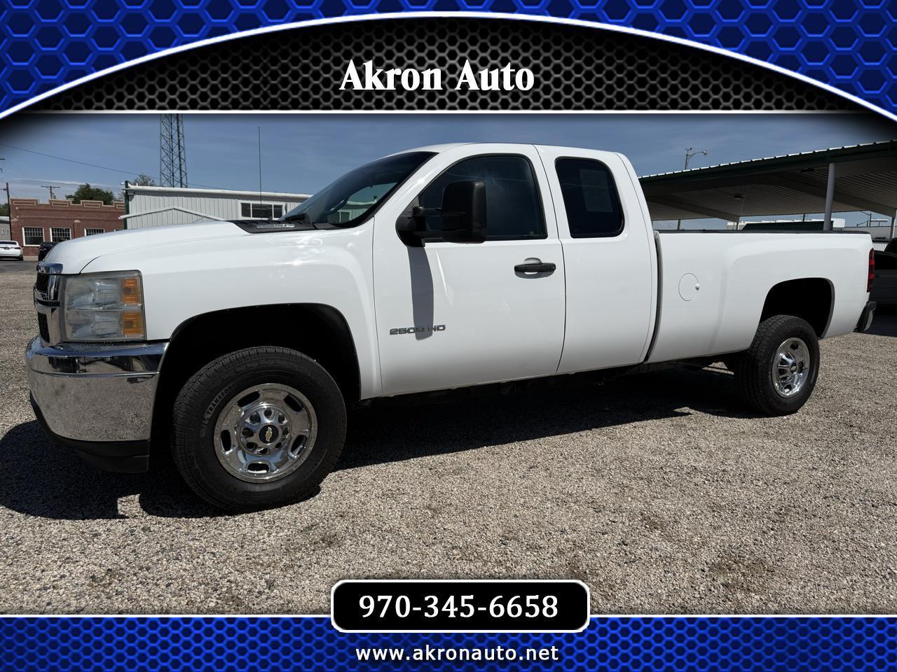 2013 Chevrolet Silverado 2500HD Work Truck Ext. Cab 4WD