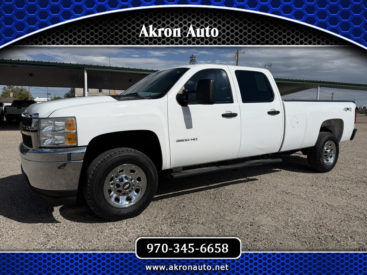 Chevrolet Silverado 3500HD Work Truck Crew Cab 4WD 2013