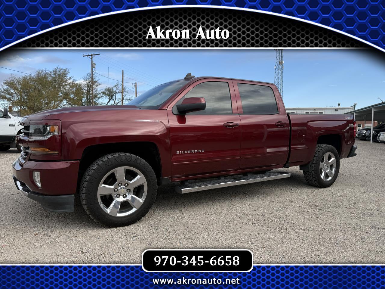 Chevrolet Silverado 1500 LT Crew Cab 4WD 2017