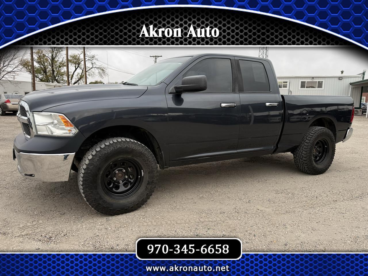 RAM 1500 SLT 4x4 Quad Cab 6'4" Box 2017