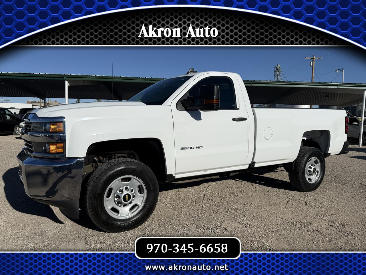 Chevrolet Silverado 2500HD 4WD Reg Cab 133.6" Work Truck 2017