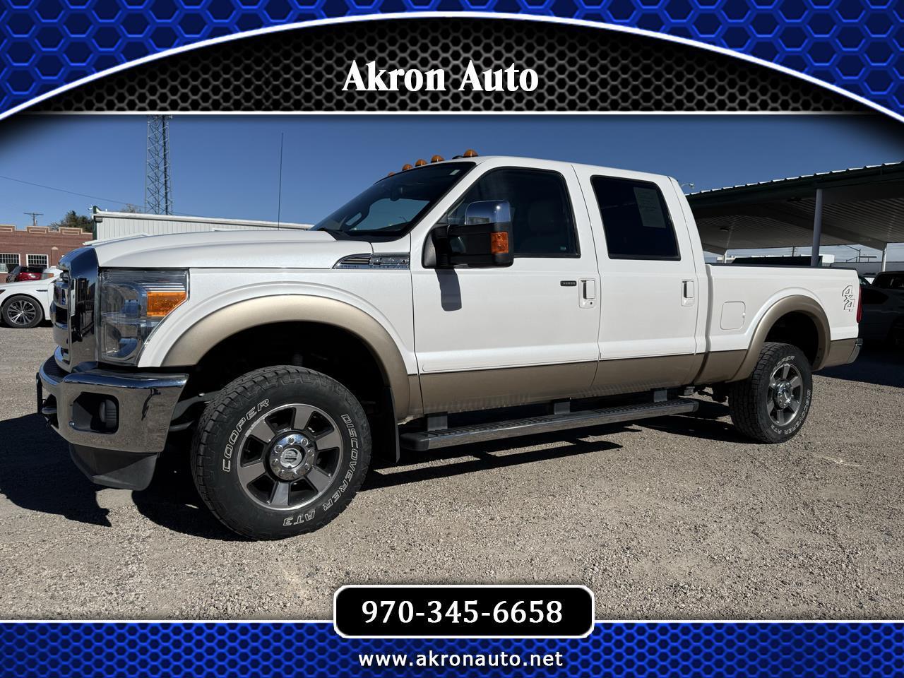 Ford F250SD Lariat Crew Cab 4WD SWB 2011