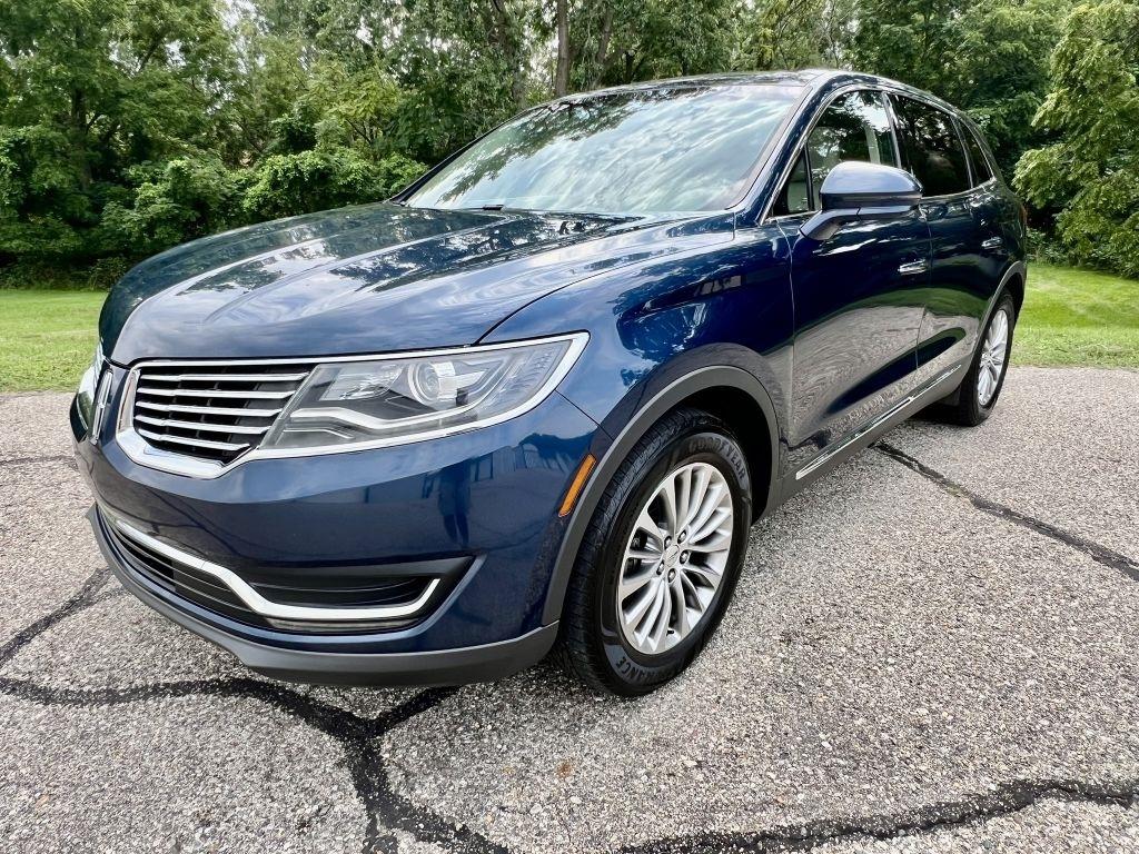 Blue 2017 Lincoln MKX SUV / Crossover Front-Wheel Drive Automatic
