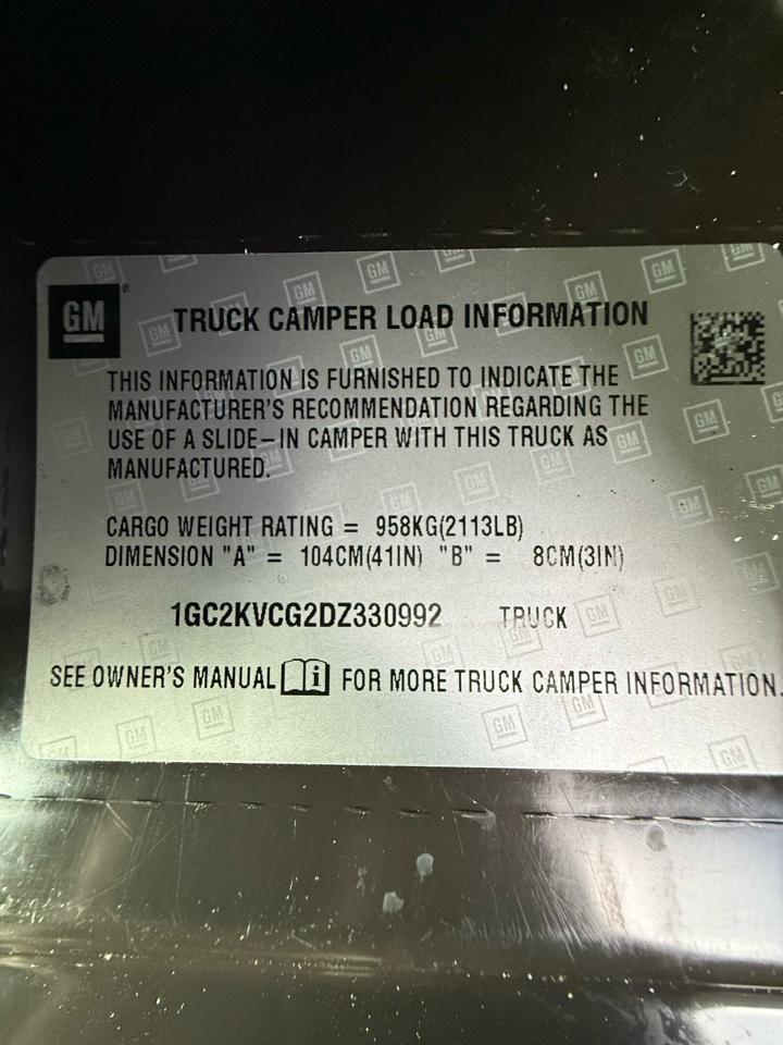 Chevrolet Silverado 2500HD Work Truck Ext. Cab 4WD 2013