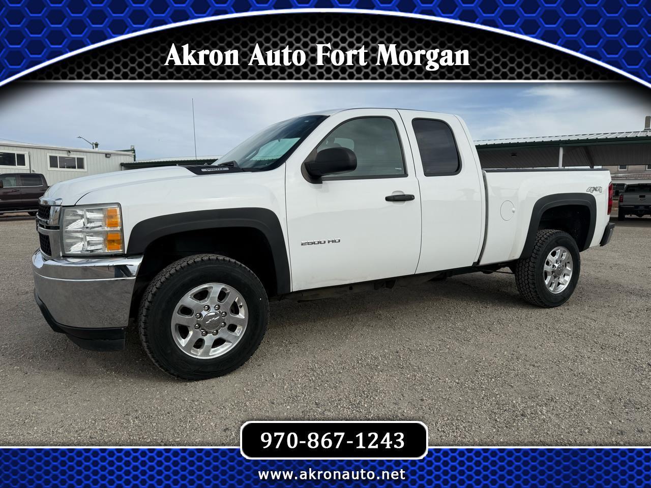 2013 Chevrolet Silverado 2500HD Work Truck Ext. Cab 4WD