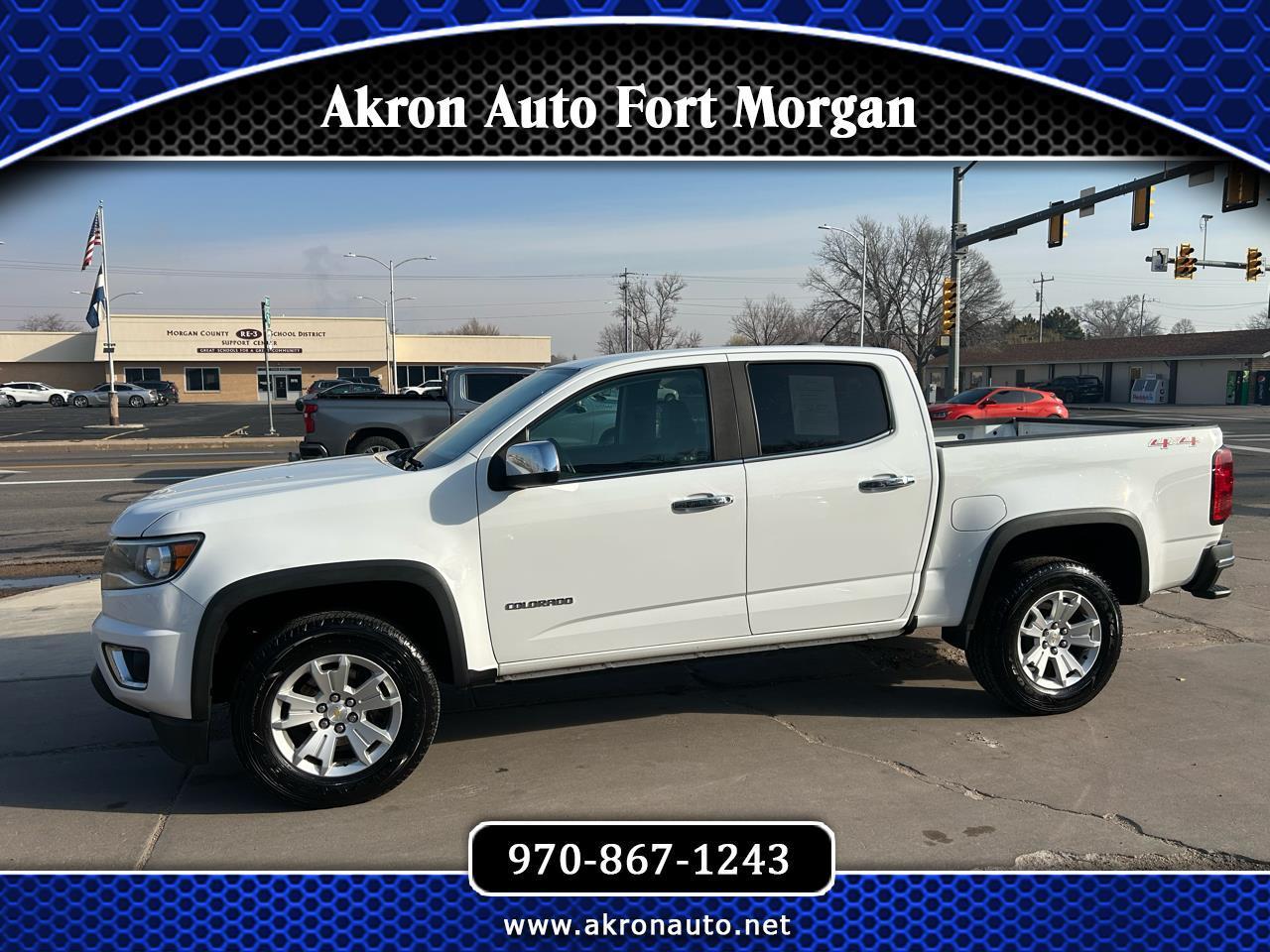 2018 Chevrolet Colorado LT Crew Cab 4WD Long Box