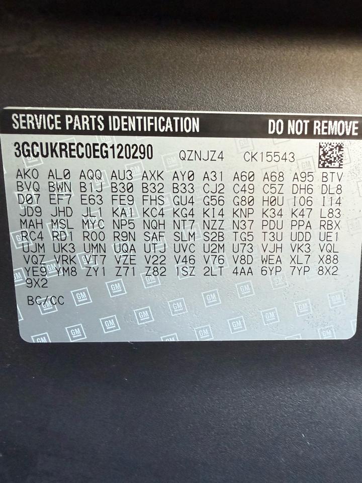 Chevrolet Silverado 1500  2014