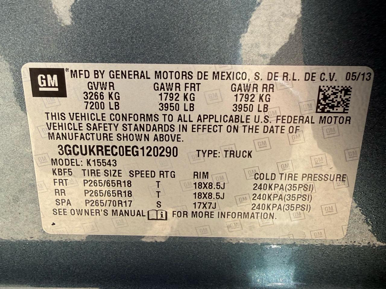 Chevrolet Silverado 1500  2014