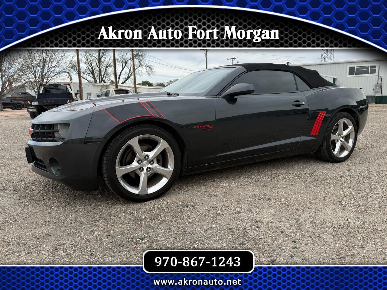 2013 Chevrolet Camaro Convertible 2LT