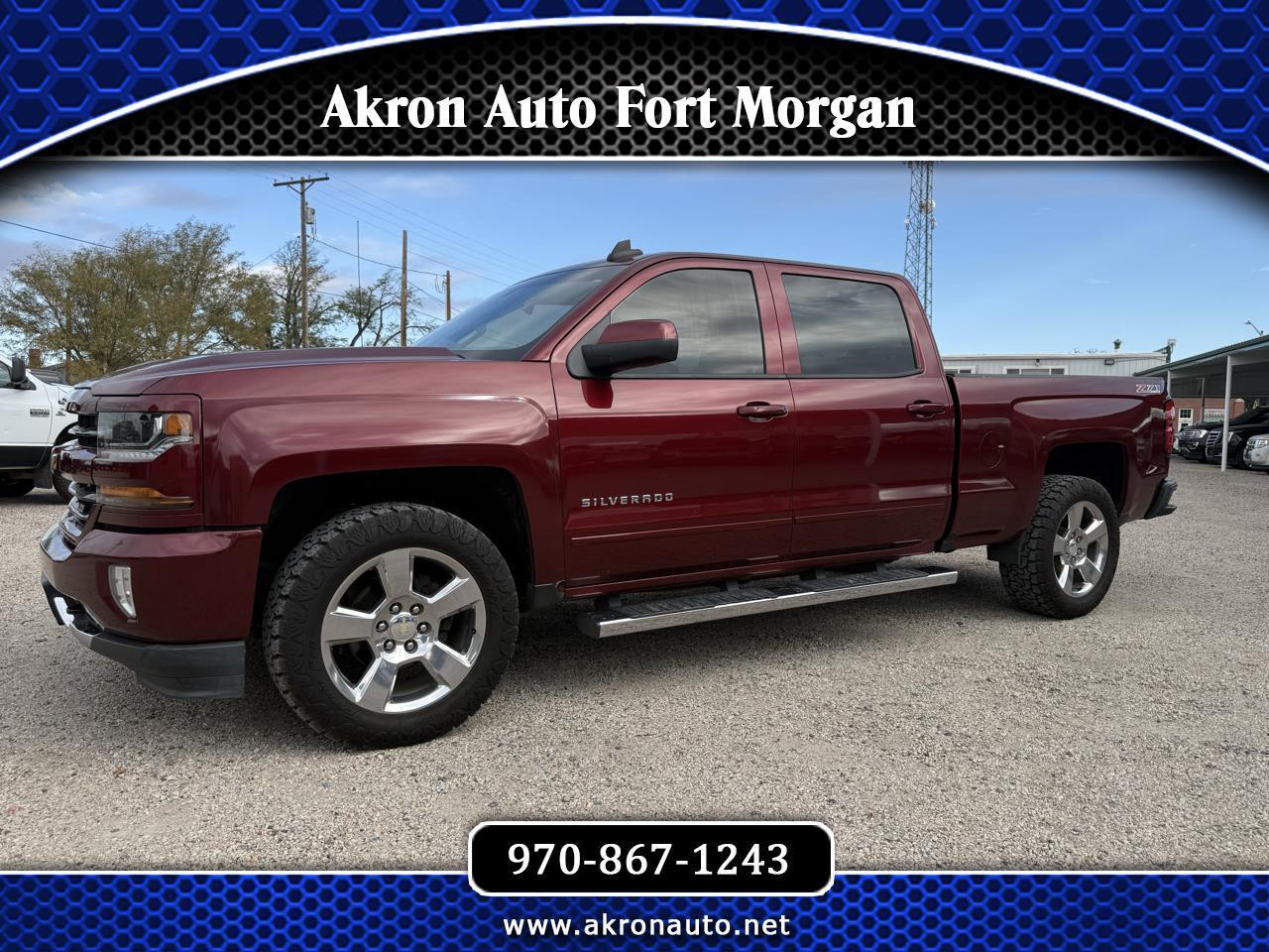 2017 Chevrolet Silverado 1500 4WD Crew Cab 153.0" LT w/2LT