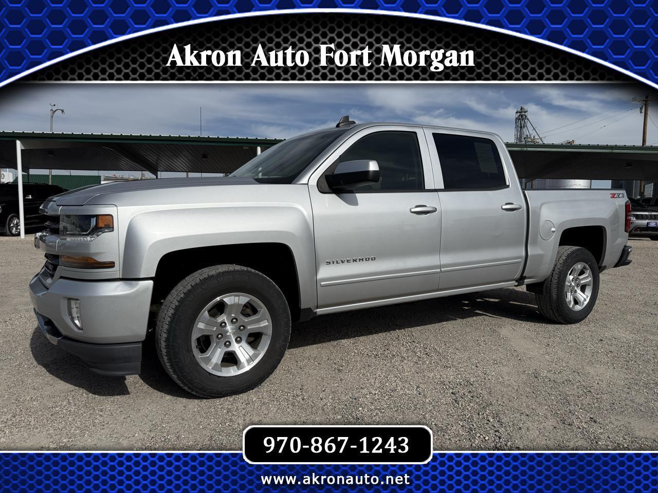 2018 Chevrolet Silverado 1500 4WD Crew Cab 143.5" LT w/2LT