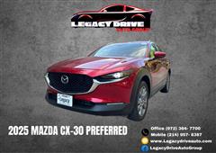 2025 Mazda CX-30  2025 Mazda CX-30