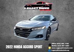 2022 Honda Accord  2022 Honda Accord