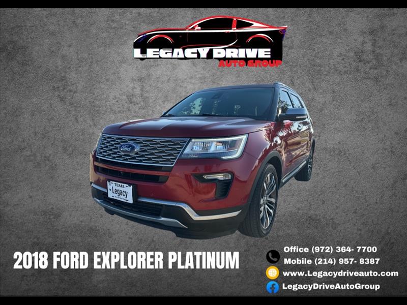 2018 Ford Explorer Platinum AWD