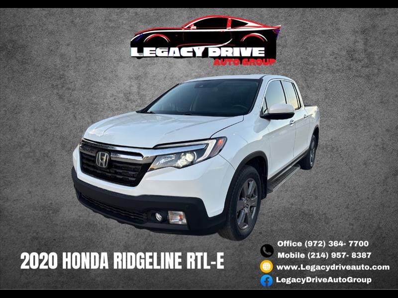 2020 Honda Ridgeline RTL-E AWD