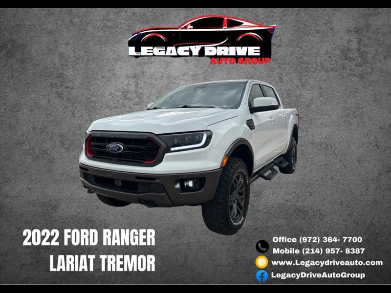 2022 Ford Ranger Lariat SuperCrew 4WD