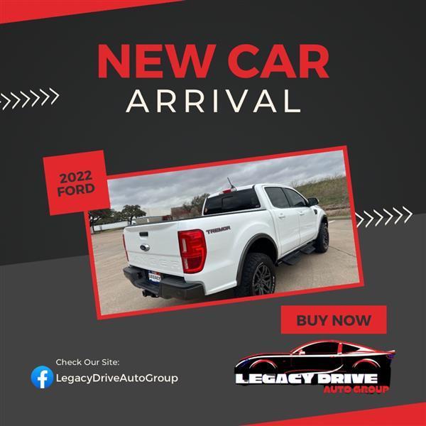 Ford Ranger Lariat SuperCrew 4WD 2022