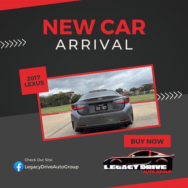 Lexus RC 350 RWD 2017