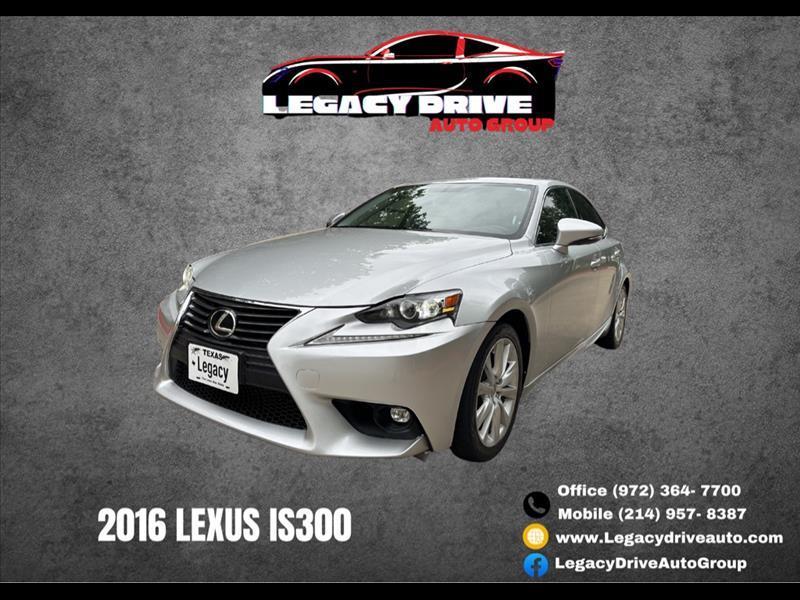2016 Lexus IS 300 AWD