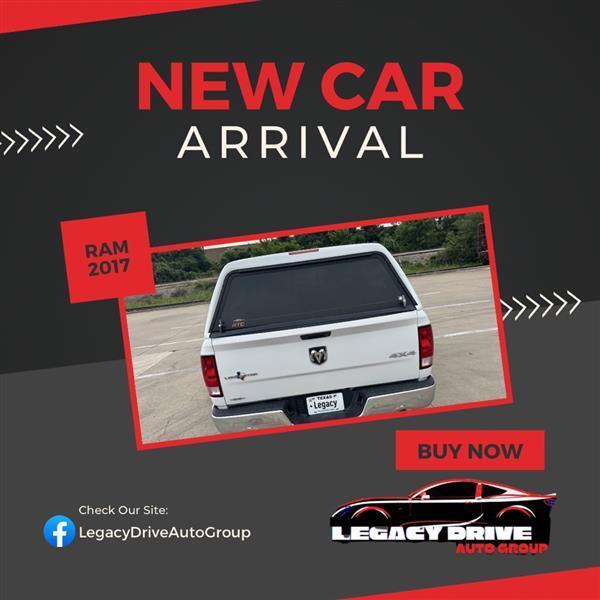 RAM 1500 SLT Crew Cab SWB 4WD 2017