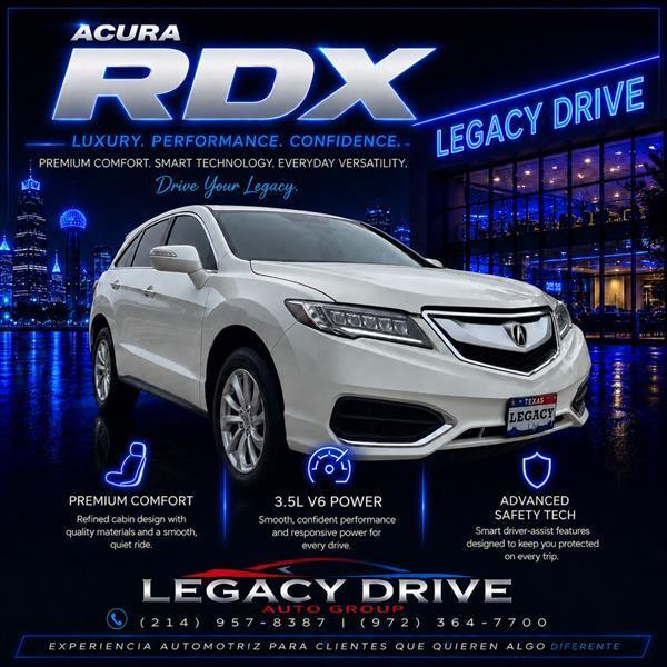 Acura RDX 6-Spd AT 2018