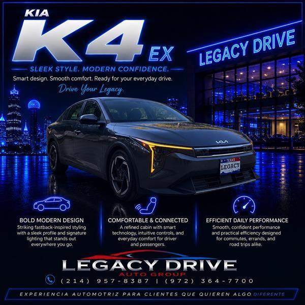 Kia K4 EX 2025