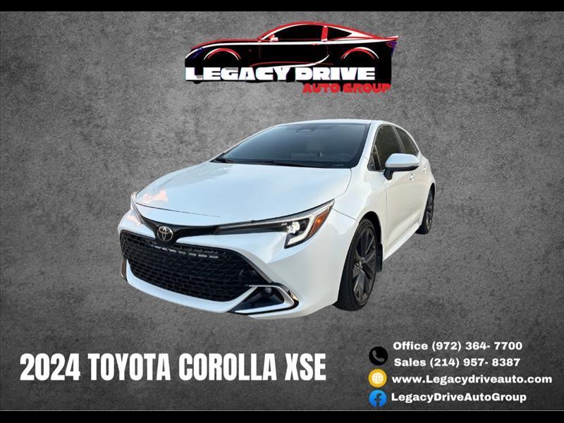 Toyota Corolla XSE Hatchback 2024