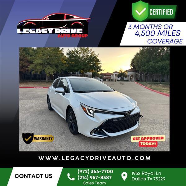 Toyota Corolla XSE Hatchback 2024