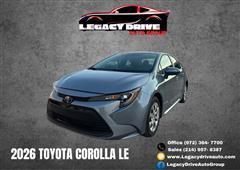 2026 Toyota Corolla 