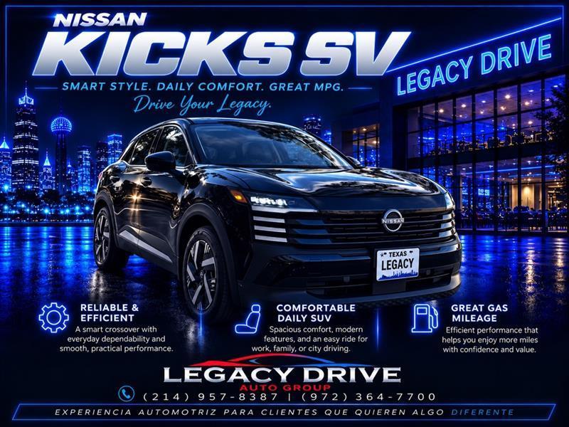 Nissan Kicks SV 2025