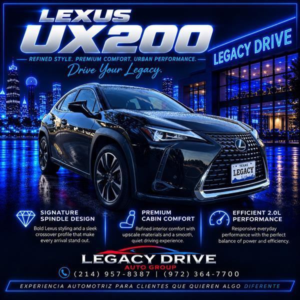 Lexus UX 200 Base 2020