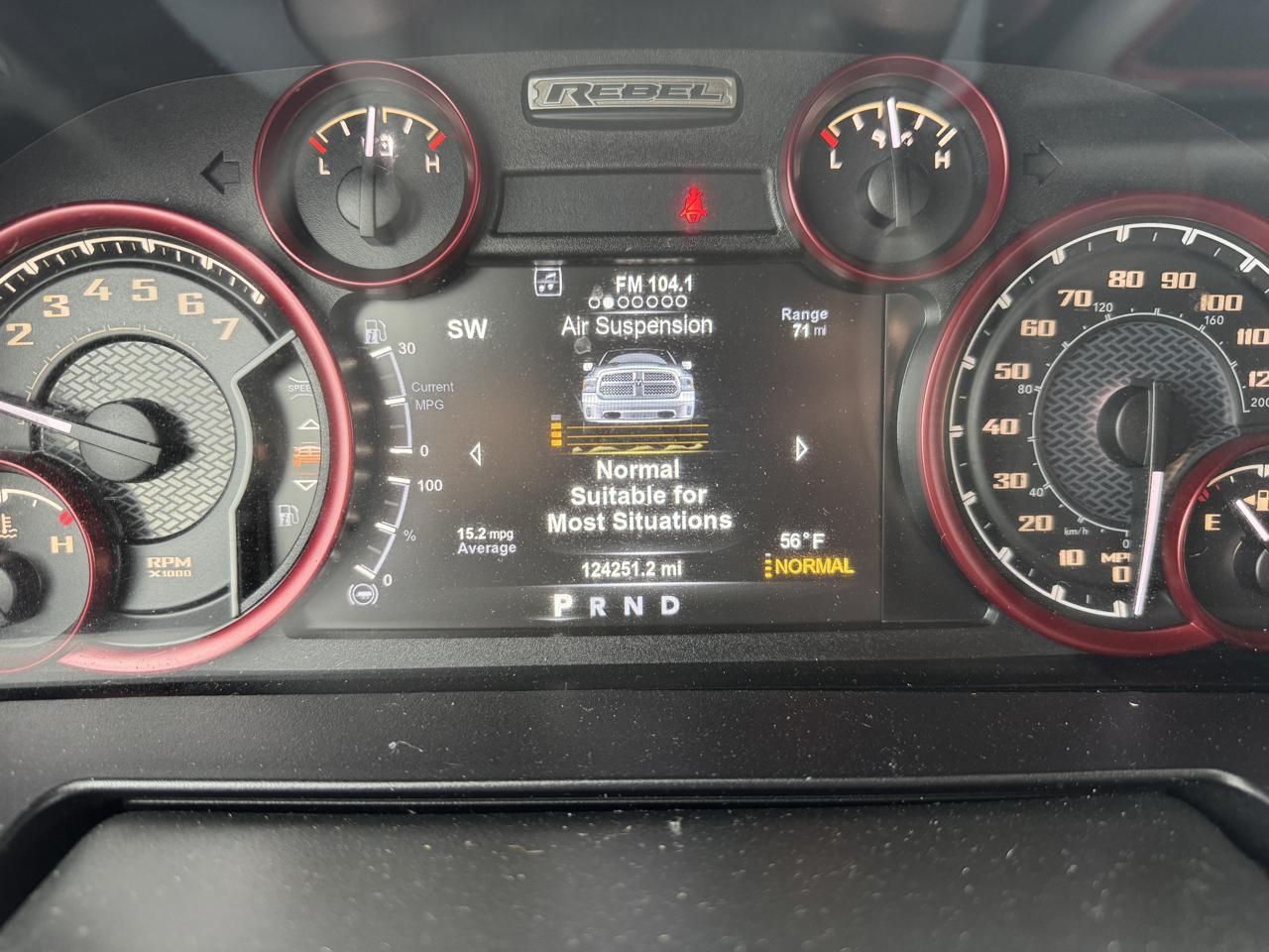 RAM 1500 Rebel Crew Cab SWB 4WD 2017
